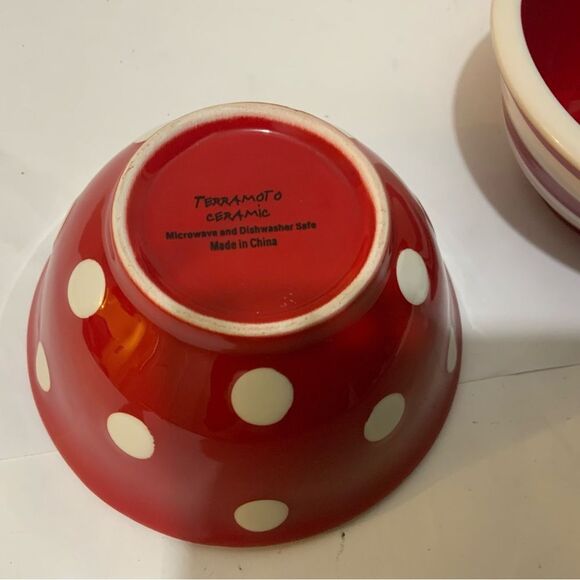NEW Terramoto CHRISTMAS  2-Pc Bowl Set - Picture 3 of 5